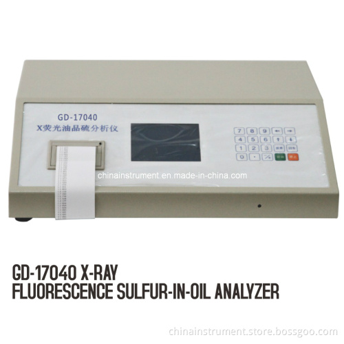 Gd-17040 Xrf Sulfur Content Analyzer